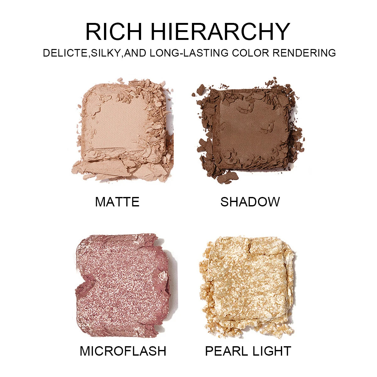 Paleta de sombras de ojos de 9 colores con brillo fino, brillo, mate y tonos té con leche; mini, de uso diario, ideal para estudiantes.