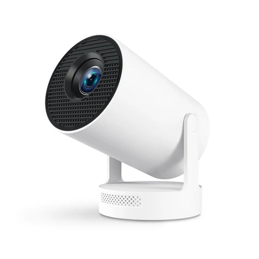 Proyector portátil HY300 Plus Android 11 720P 210ANSI Home Outdoor Theater Wifi Mini proyectores con altavoz de enfoque electrónico